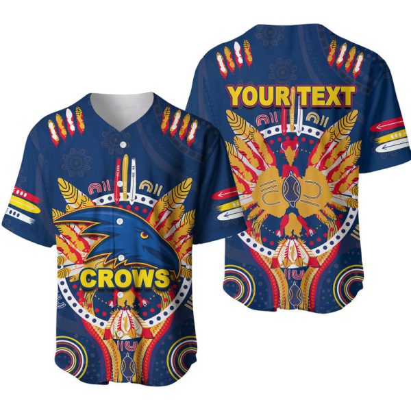 (Custom Personalised) Adelaide Crows Baseball Jacket Version 2022 LT6