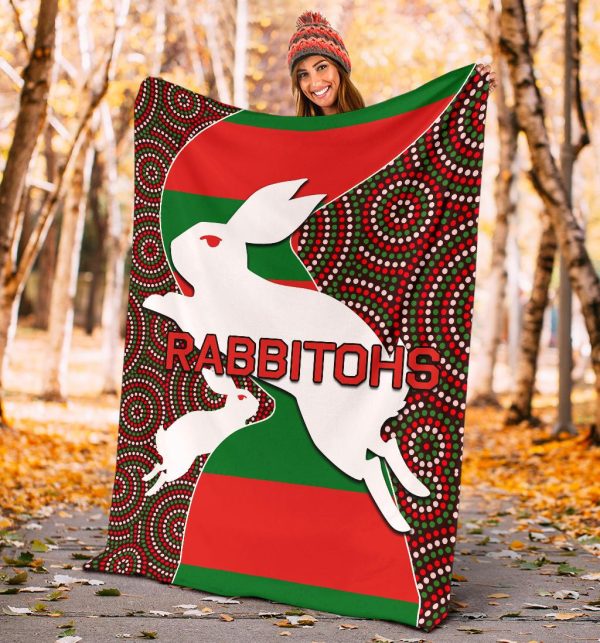 Rabbitohs Premium Blanket