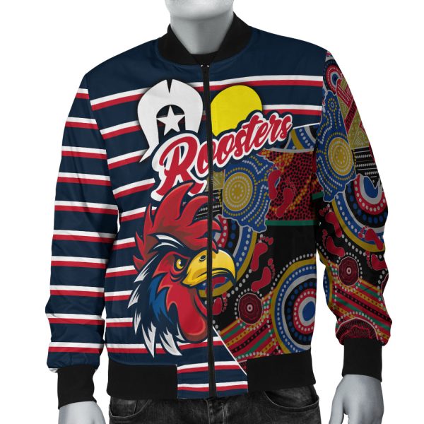 (Custom Personalised) Australia Roosters NAIDOC Week Men Bomber Jacket Sport Style LT16