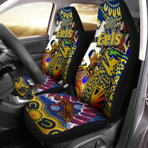 Eels Naidoc Rugby Custom Car Seat Cover - Parramatta Eels NAIDOC Week celebrations LT10