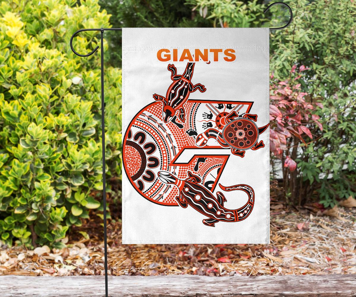 GWS Giants Flag Simple Indigenous