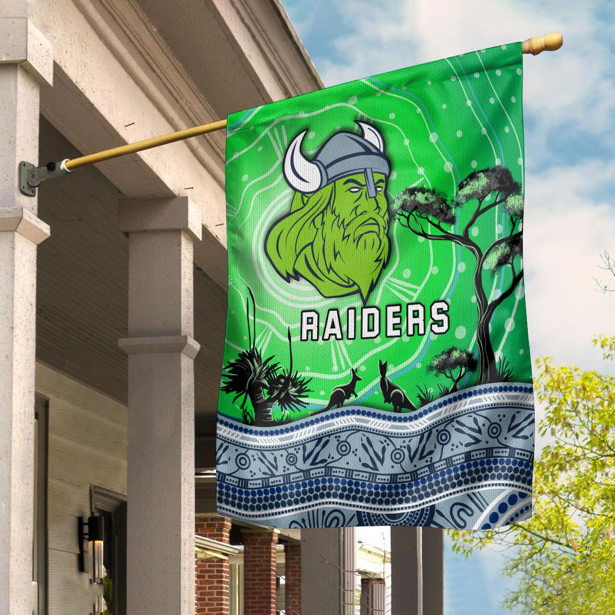 Raiders Indigenous Flag LT13