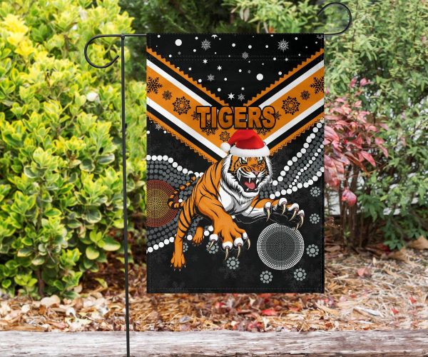 Wests Christmas Flag Tigers Indigenous