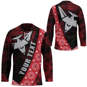 VibeHoodie Jersey - (Custom) Essendon Bombers Anzac Special Style - Football Team Hockey Jersey