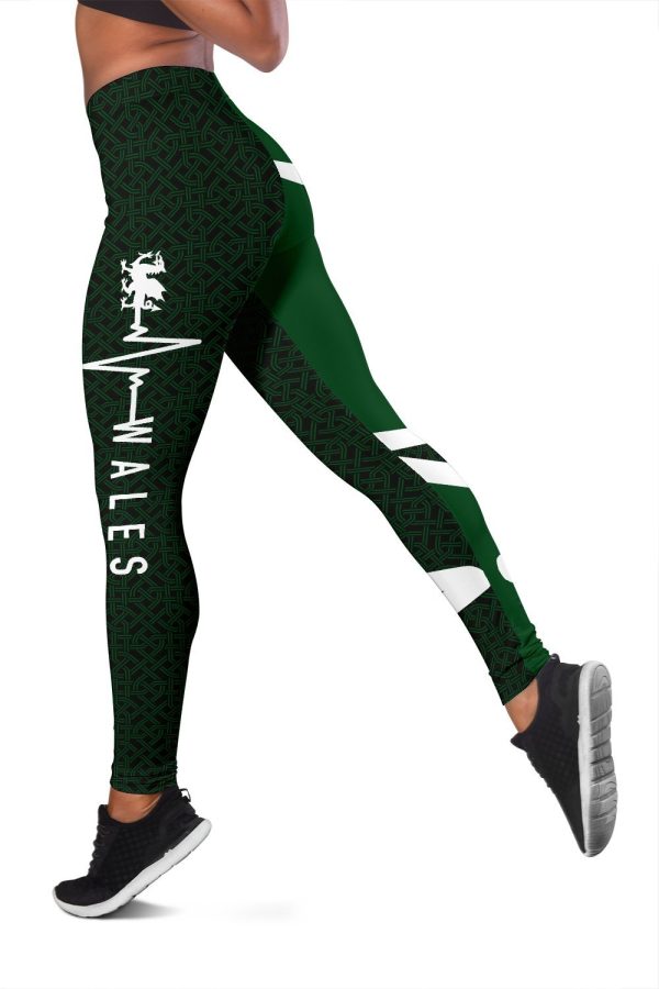 Wales Leggings - Cymru In My Heartbeat