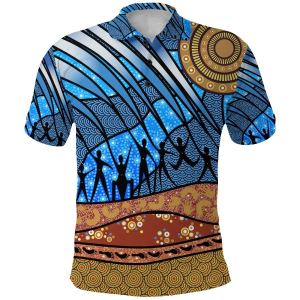 (Custom Personalised) Aboriginal NAIDOC Indigenous People Polo Shirt LT8