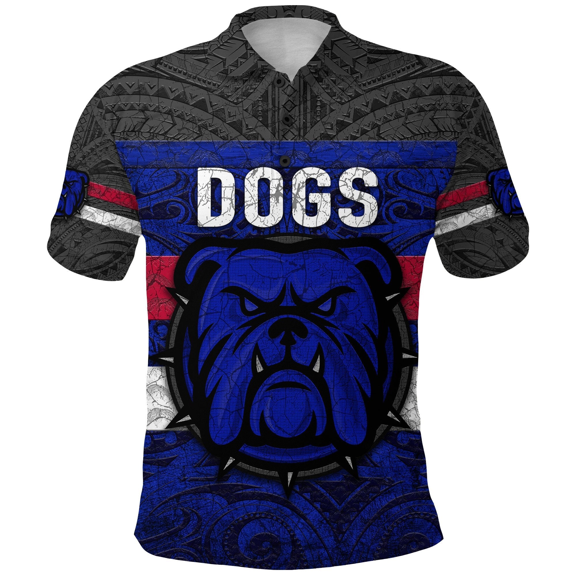 Western Polo Shirt Dogs Unique Vibes
